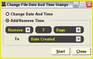 remove time from files